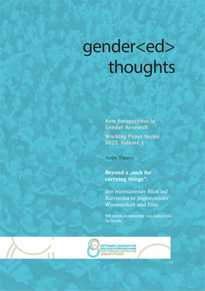 gender thoughts Jg. 1/2025 - Beyond a „sack for carrying things“: Der exotisierende Blick auf Burrnesha in hegemonialer Wissenschaft und Film von Anile Tmava